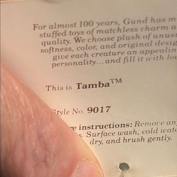 Gund Tiger Cub Plush 10" 1982 Stuffed Animal Toy - Picture 12 of 13